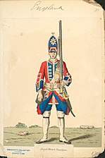 Uniform of the Royal Scotch Fusiliers (1742)