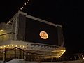 The poolside theater on the Carnival Liberty