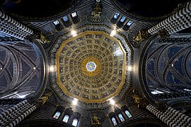 Cathedral (Siena) - Dome interior