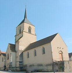 The church in Cussy-les-Forges