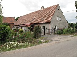 House by a road