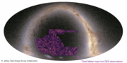 DM map by the Dark Energy Survey (DES) using the Víctor M. Blanco Telescope (2021)[198][199]