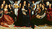 Gerard David, The Virgin among the Virgins