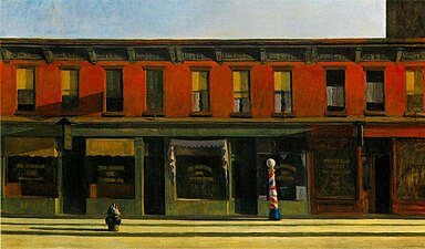 Edward Hopper, Early Sunday Morning, 1930