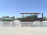 Case Steam Engine used in Sahuaro Ranch.