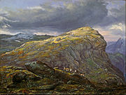The Stugunøset in the Filefjeld (1851)