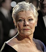 Photo of Judi Dench attending the 60th British Film Academy Awards in 2007.