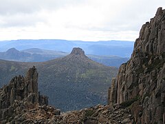 Mount Pelion East from high on Mount Ossa