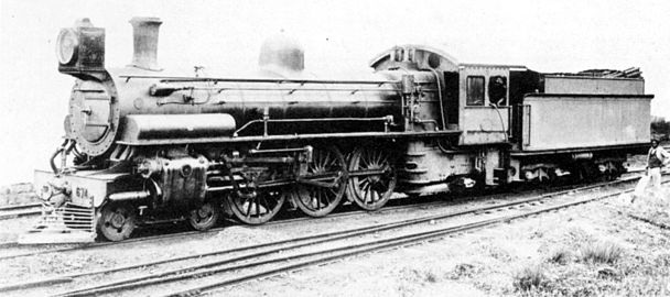 Type XM2 on CSAR Class 10-2, c. 1910