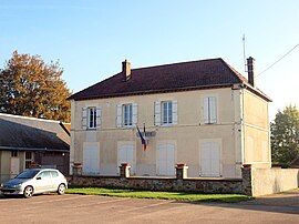 The town hall in Saint-Maurice-aux-Riches-Hommes