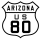 U.S. Route 80 Alternate marker