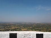 View of Vaniyambadi town from Yelagiri Hill station