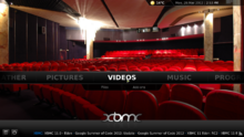 XBMC 11.0 Home 銀幕