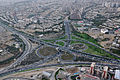 Shahrak Gharb entrance from Hemmat Expressway