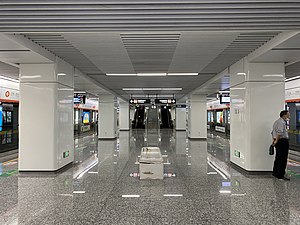 下宁桥站站台