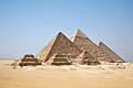 Giza pyramid complex Credit: Ricardo Liberato License: CC-BY-SA 2.0