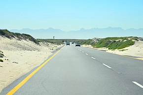Baden Powell Drive, R310 in South Africa.jpg