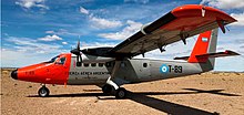 A DHC-6 Twin Otter (plane) at the airport Río Mayo