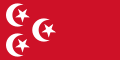 Flag of the Khedivate of Egypt (1881–1914) and the Sultanate of Egypt (1914–1922)