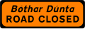 WK 094 Road Closed