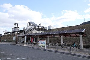 车站入口（2022年2月）
