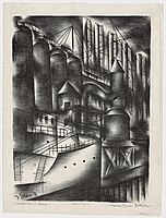 Industrial Scene c. 1937