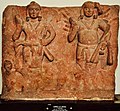 War God Karttikeya and Fire God Agni, Kushan Period, 1st century CE