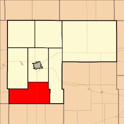 Location in Finney County