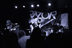 Razor performing in 2016