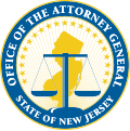 Seal of the attorney general of New Jersey