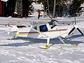 Ultravia Pelican on skis