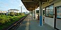 A view of the platform and track.