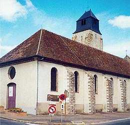 The church in Saint-Clément