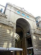 Entrance on the Corso Vittorio Emanuele II