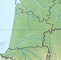 Étang d'Aureilhan is located in Landes (department)