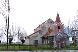 19th-century church in Domacyny