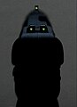 Five-seveN iron sights (night)