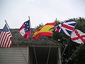 Image 31Five flags of Florida, not including the current State Flag. (from History of Florida)