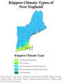 Image 16Köppen climate types in New England (from New England)