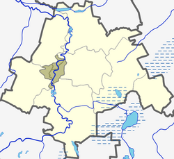 Location of Marijampolė