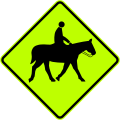 Watch for horseriders