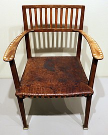 Wagner armchair (1898–99) (Art Institute of Chicago)