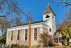 Fairmount Presbyterian Church, listed on the National Register of Historic Places