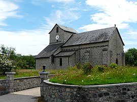 The church in Sarroux