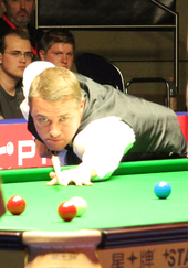 Hendry at the 2011 Paul Hunter Classic