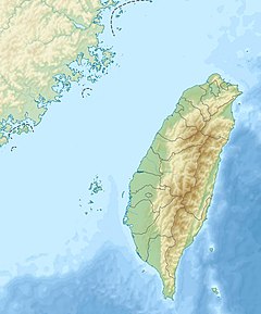 蘭嶼氣象站在臺灣的位置