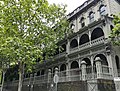 Tasma Terrace, East Melbourne (1879). Victorian Free Classical terrace with filigree verandahs.[54]