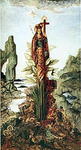 The Mystic Flower (c. 1890), 253 x 137 cm, Musée Gustave Moreau
