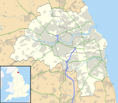 Dunston is located in Tyne and Wear