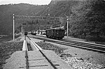 NSB Class 64 train at Granvin in 1939